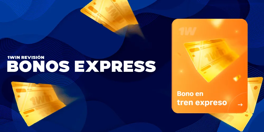 Varios bonos exprés de la casa de apuestas oficial