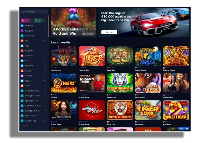 Encontrar un juego de casino